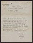 Letter from U.S. Navy to Dr. John W. Baker